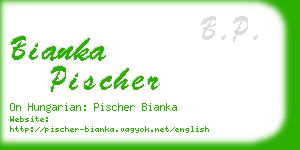 bianka pischer business card